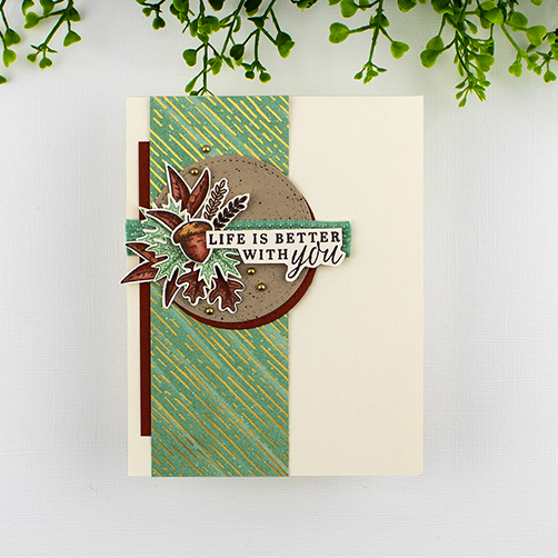 Stampin' Up! Beautiful Autumn | Life is Better Card